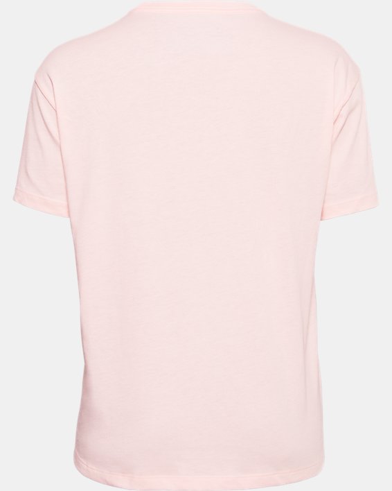 T-shirt à manches courtes UA Wordmark Graphic pour femme, Pink, pdpMainDesktop image number 5